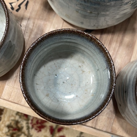 Handmade Japanese tea set - Picture 4 of 9